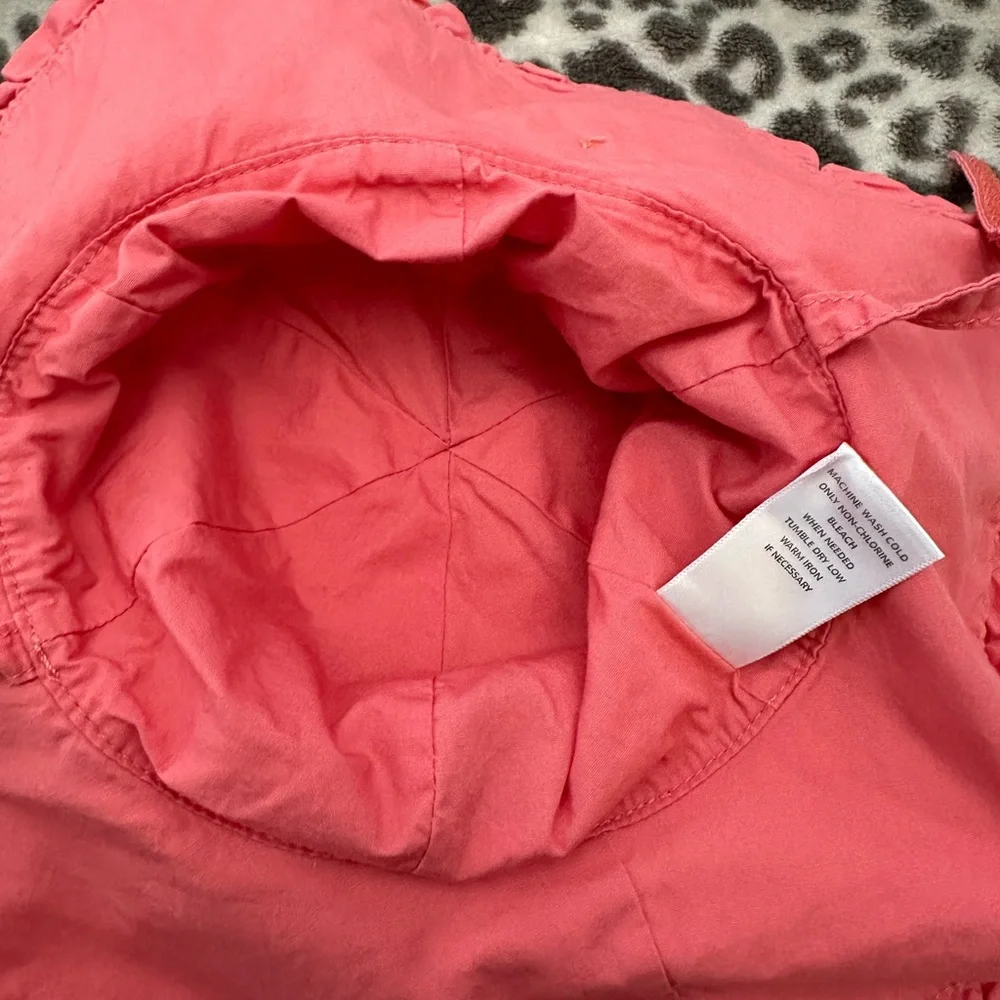 Gymboree Mermaid Ruffle Sun Hat in Pink Size 12-24 months